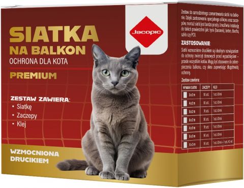 ZESTAW 40 SIATKA NA BALKON 2 X 1,5 m