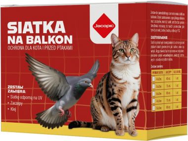 ZESTAW SIATKA NA BALKON 8 m x 2 m